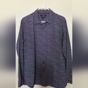 Marc Anthony Long Sleeve Button-Up Shirt Slim Fit